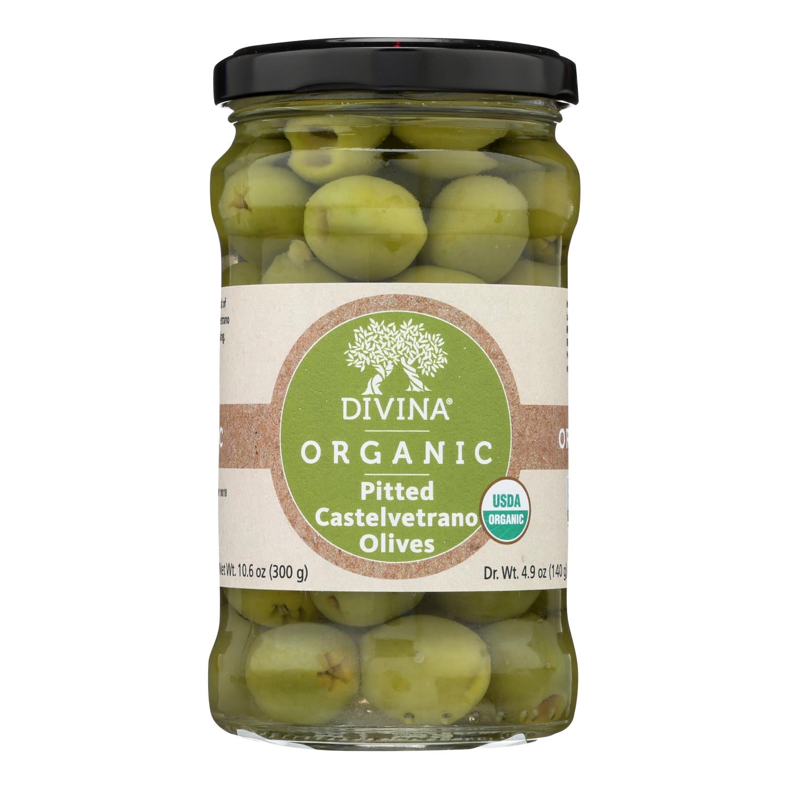 Divina - Olives Pit Cstlvtrno - Case Of 6 - 4.9 Oz - GreatEagleInc