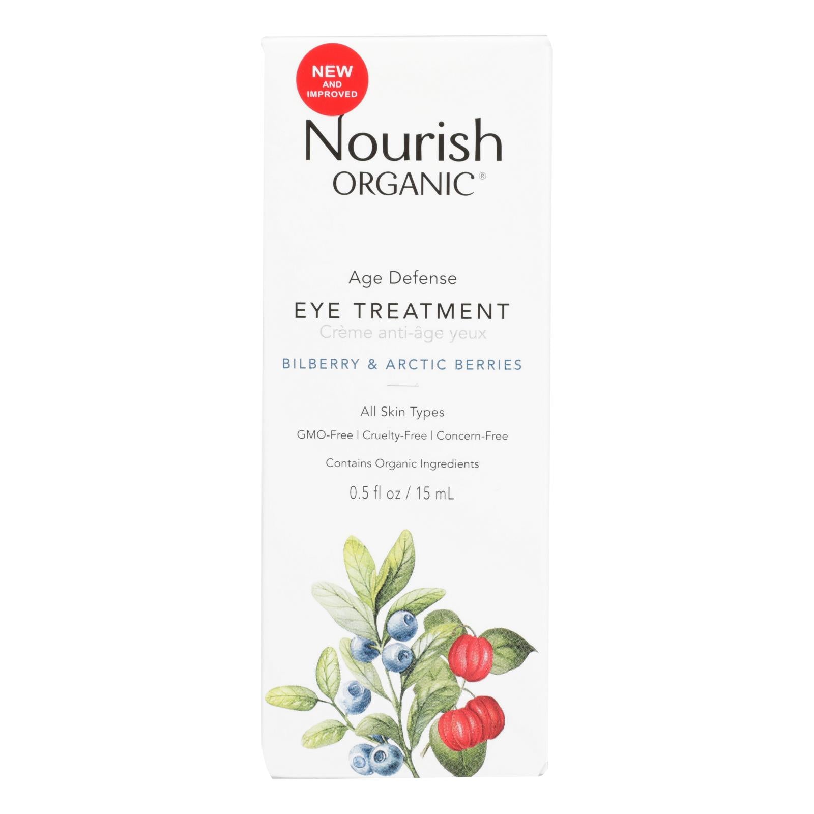 Nourish - Eye Treatment Age Defense - 1 Each - 0.5 Fz - GreatEagleInc