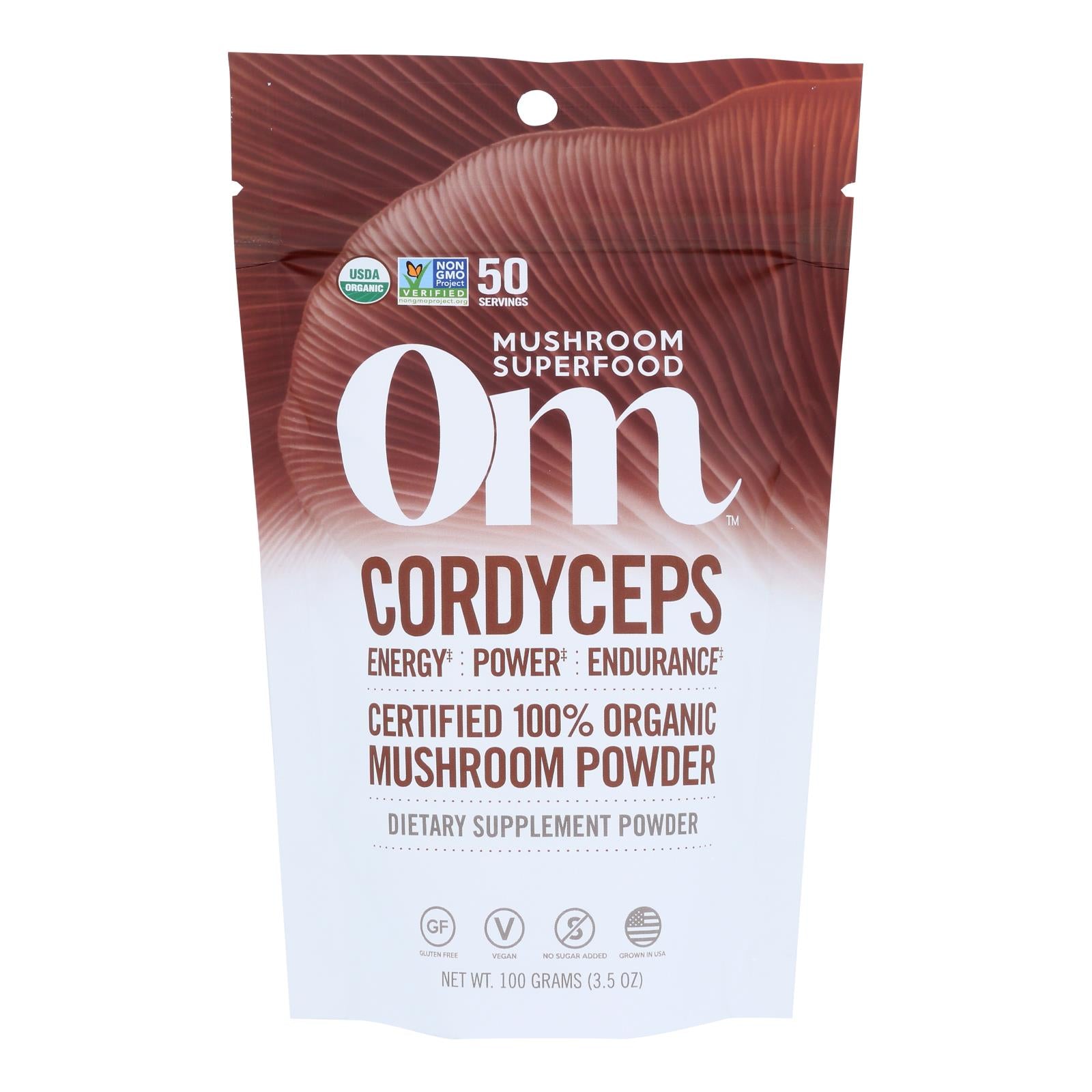 Mushroom Matrix Cordyceps Mushroom Powder  - 1 Each - 3.5 Oz - GreatEagleInc