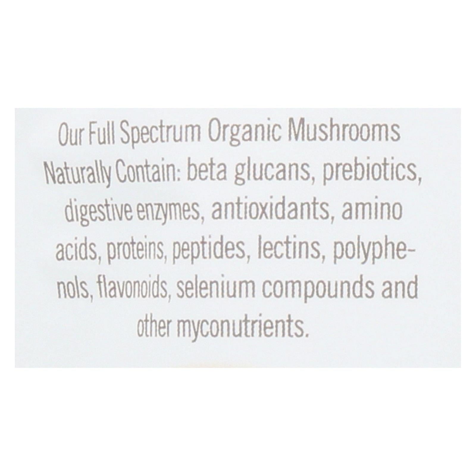 Om Organic Mushroom Powder  - 1 Each - 3.5 Oz - GreatEagleInc