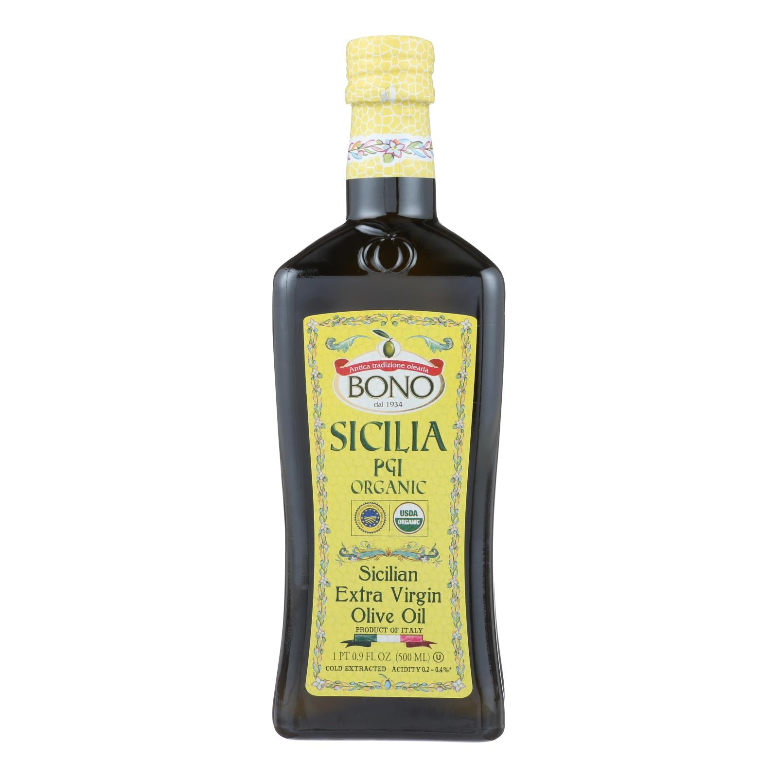Bono - Evoo Sicilia Pgi - Case Of 6 - 16.9 Fz - GreatEagleInc