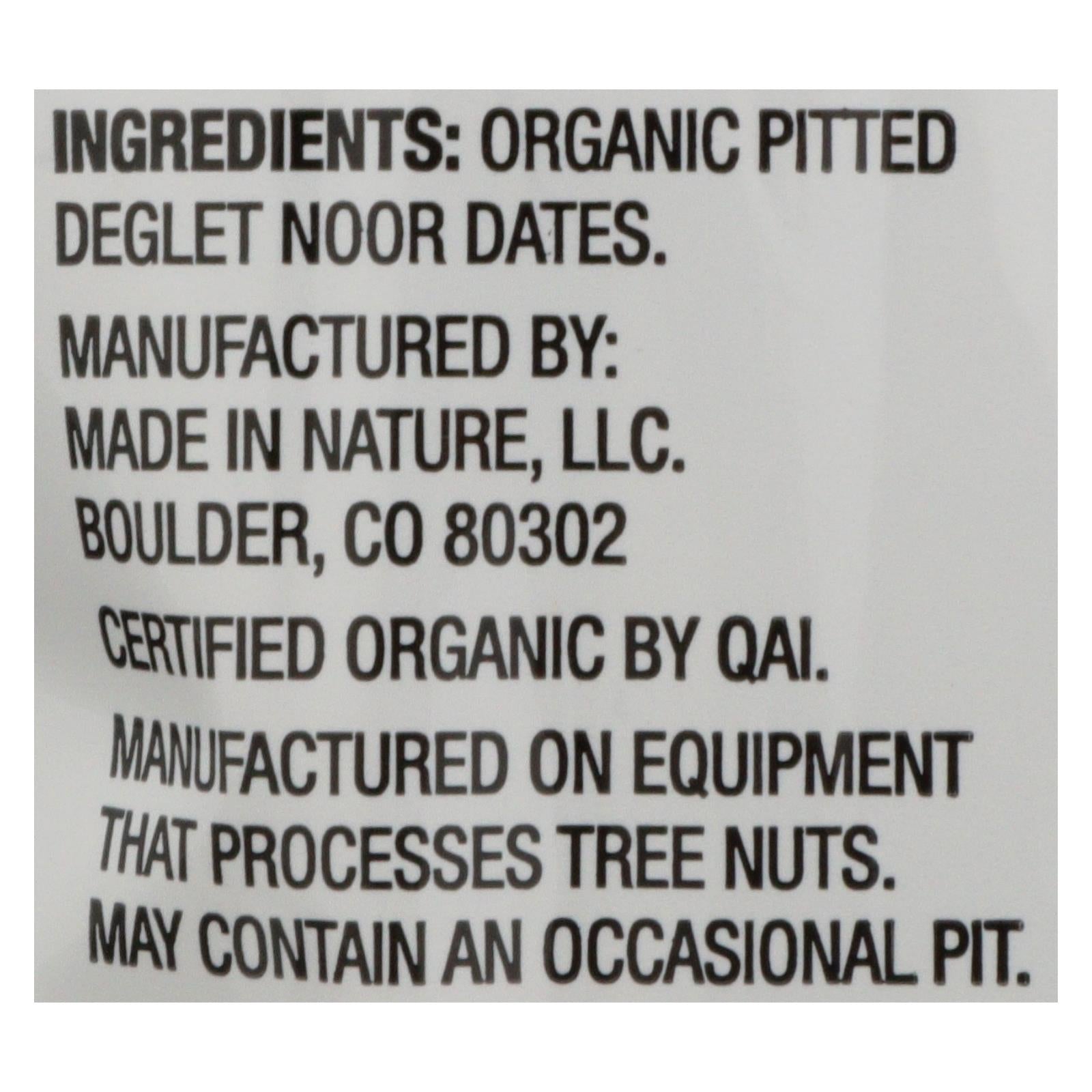 Made In Nature - Dates Neglet Noor - Case Of 6 - 8 Oz - GreatEagleInc