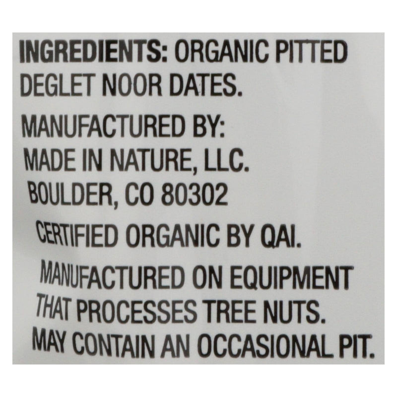 Made In Nature - Dates Neglet Noor - Case Of 6 - 8 Oz - GreatEagleInc