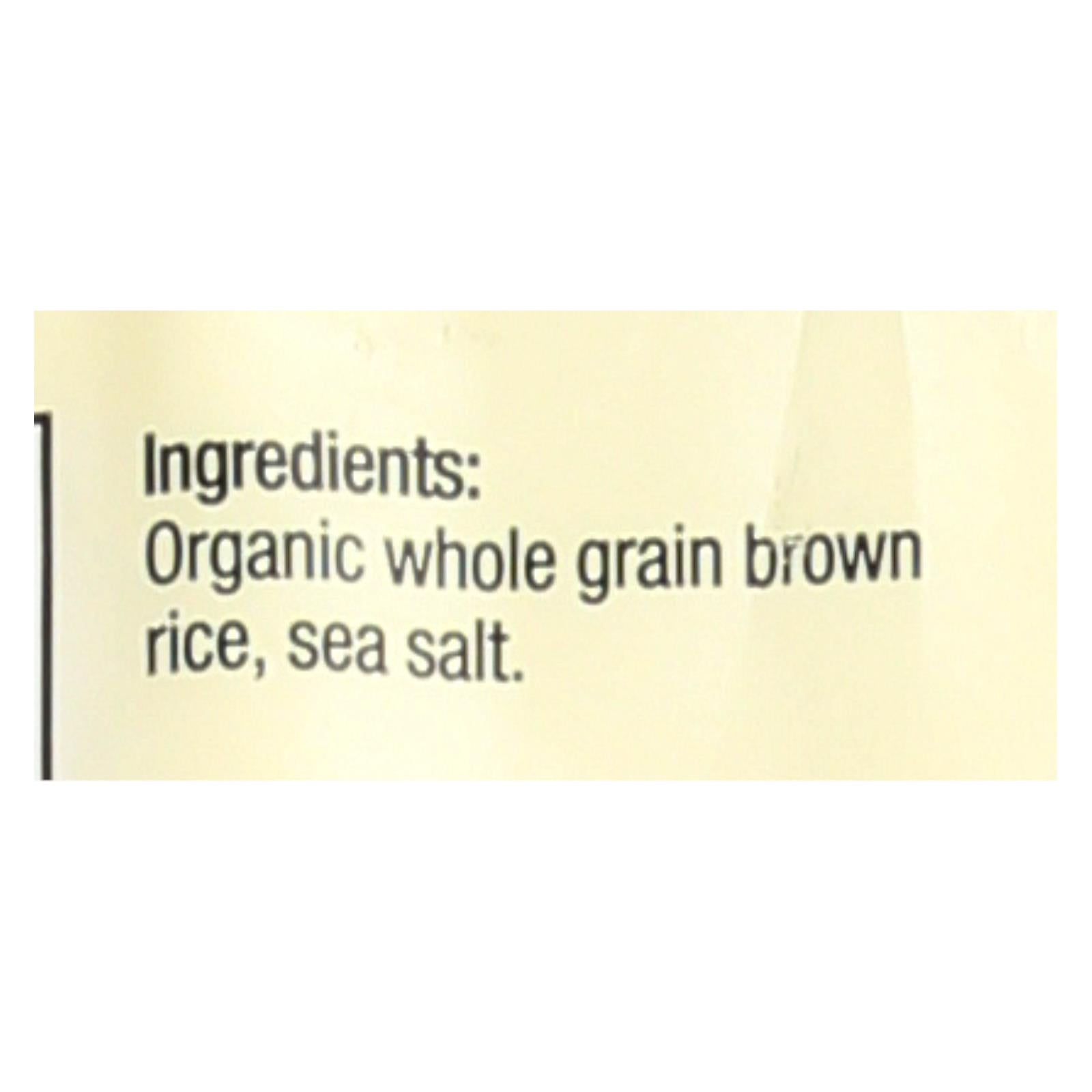 Lundberg Family Farms - Rice Cake Brown Saltd - Case Of 6-8.5 Oz - GreatEagleInc