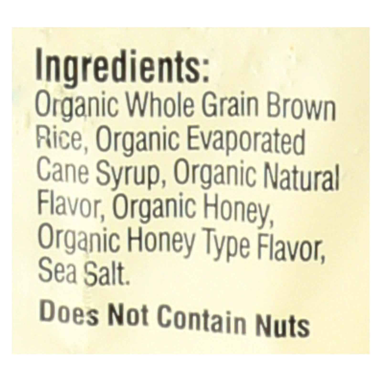 Lundberg Family Farms - Rice Cake Honey Nut - Case Of 6-9.6 Oz