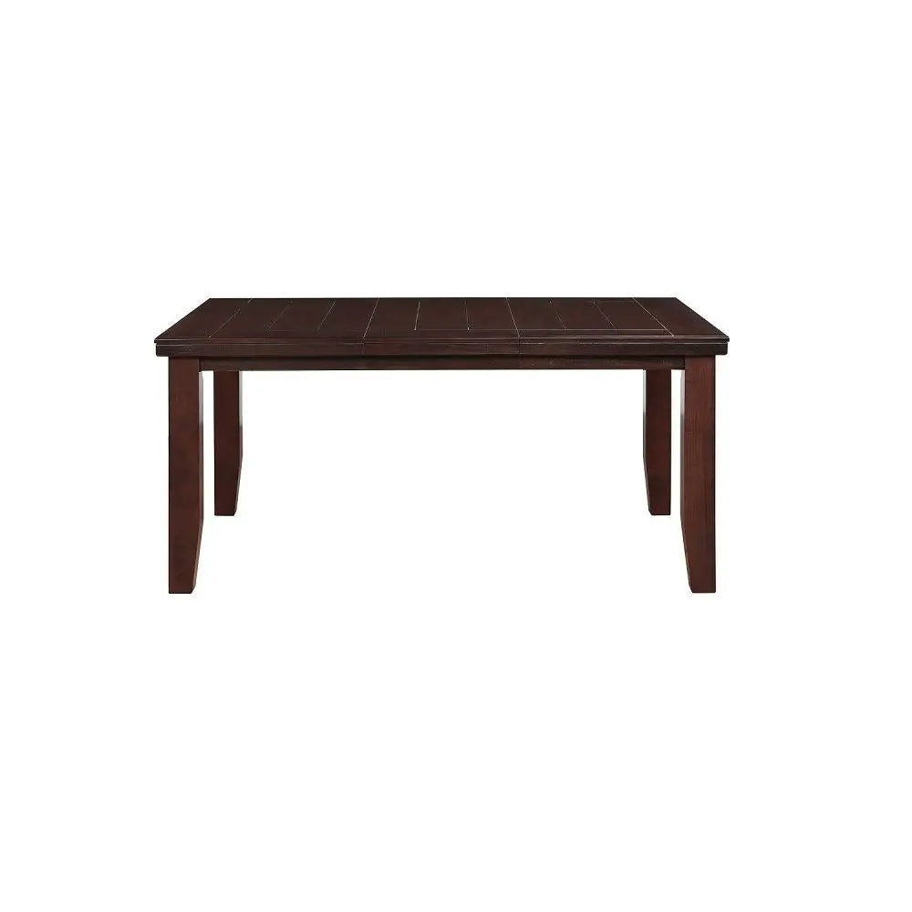 48" Dark Brown Solid Manufactured Wood Dining Table Homeroots Kitchen & Dining