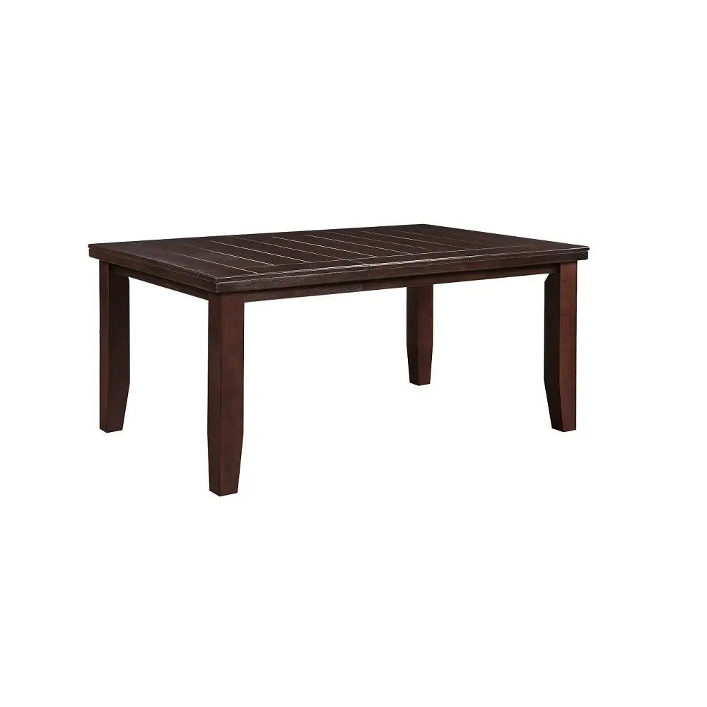 48" Dark Brown Solid Manufactured Wood Dining Table Homeroots Kitchen & Dining