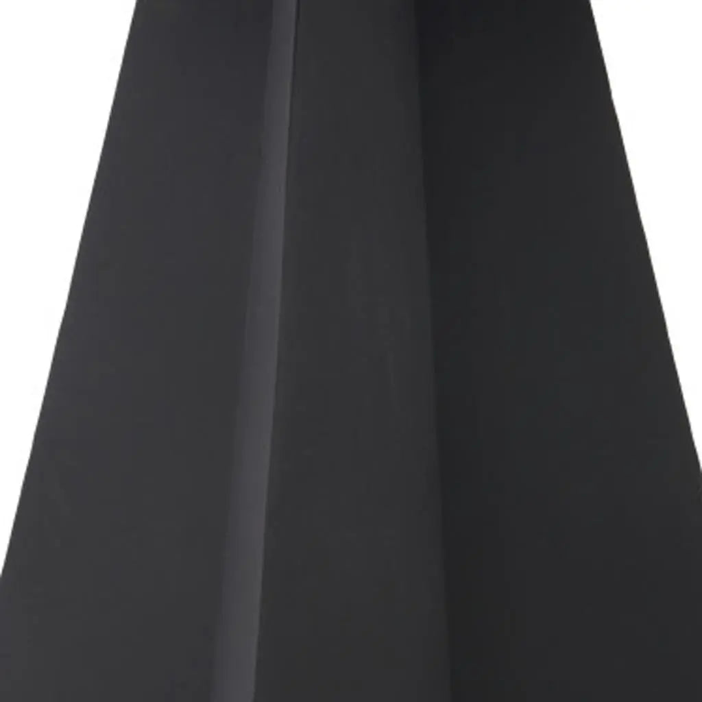 48" White and Black Sintered Stone and Steel Pedestal Base Round Dining Table Homeroots Kitchen & Dining