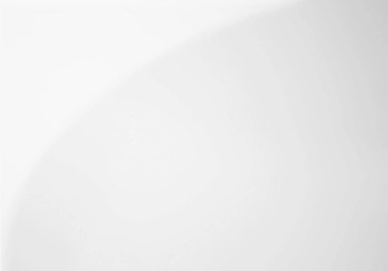 48" White and Clear Computer Desk Homeroots Office