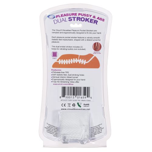 Cloud 9 Pussy & Anal Stroker Body Mold Tan - GreatEagleInc