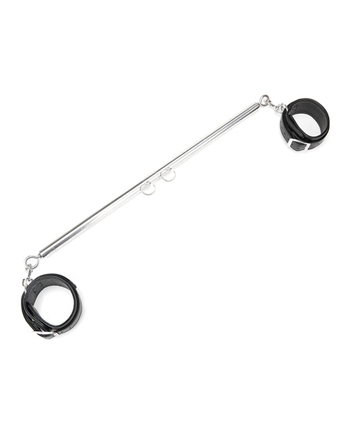 Lux Fetish Expandable Spreader Bar Set 35-47in W/ Detachable Leatherette Cuffs - GreatEagleInc