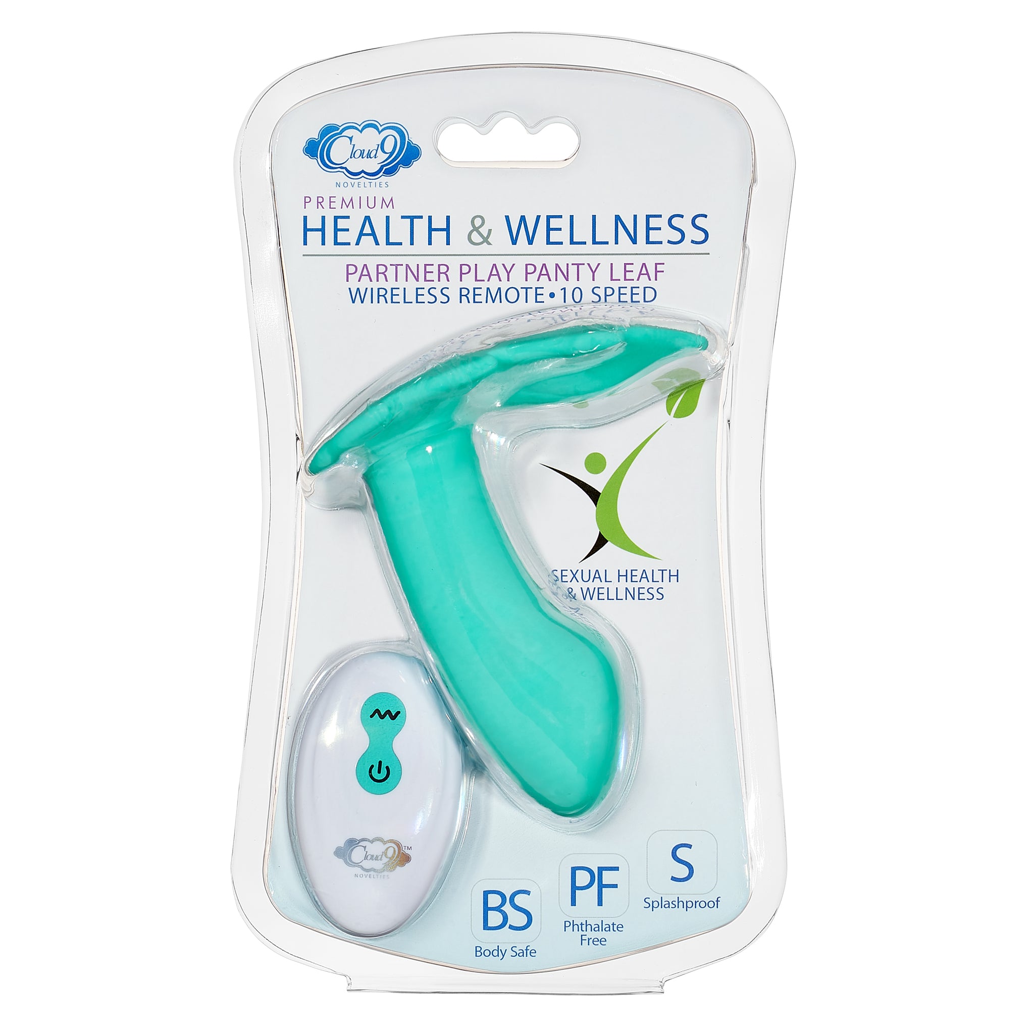 Cloud 9 Health & Wellness Wireless Remote Control Panty Leaf" Vibe - GreatEagleInc