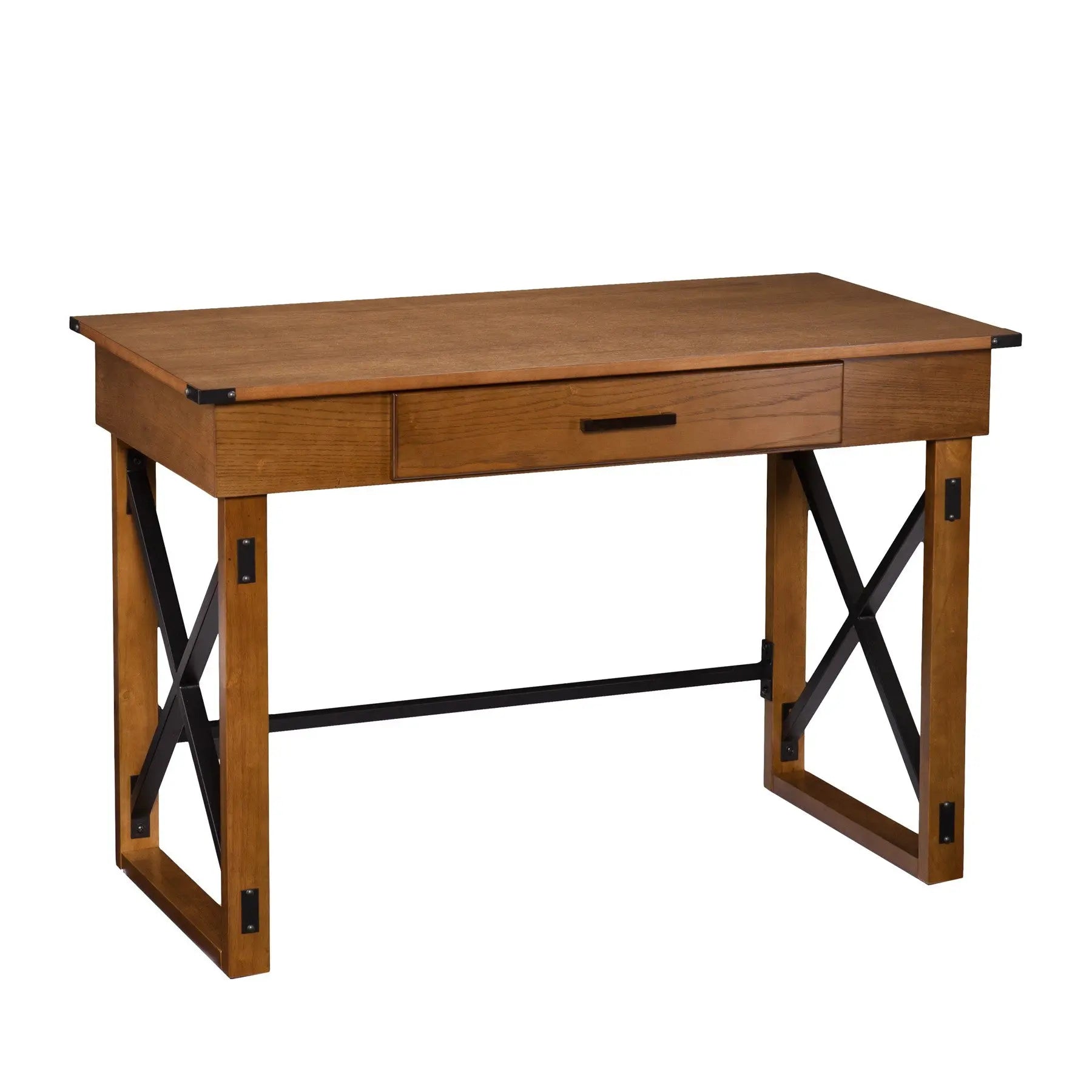 49" Adjustable Natural Standing Desk Converter Homeroots Office