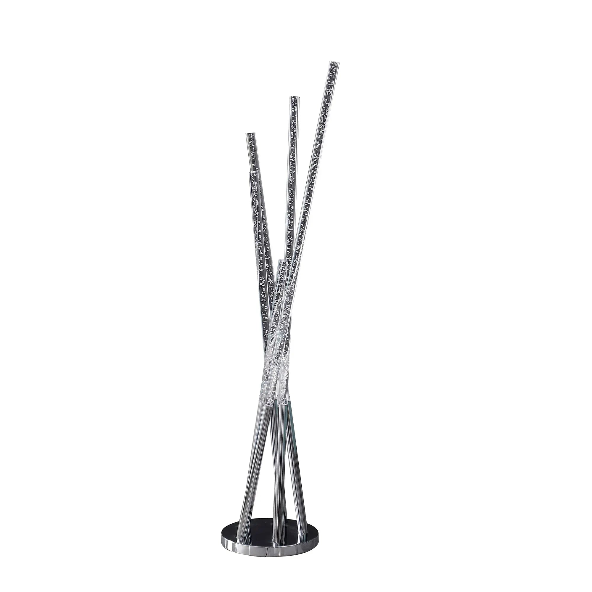 49" Silver LED Novelty Floor Lamp Homeroots Lighting