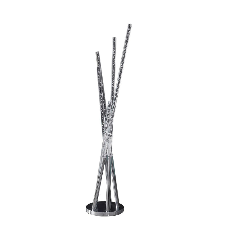 49" Silver LED Novelty Floor Lamp Homeroots Lighting