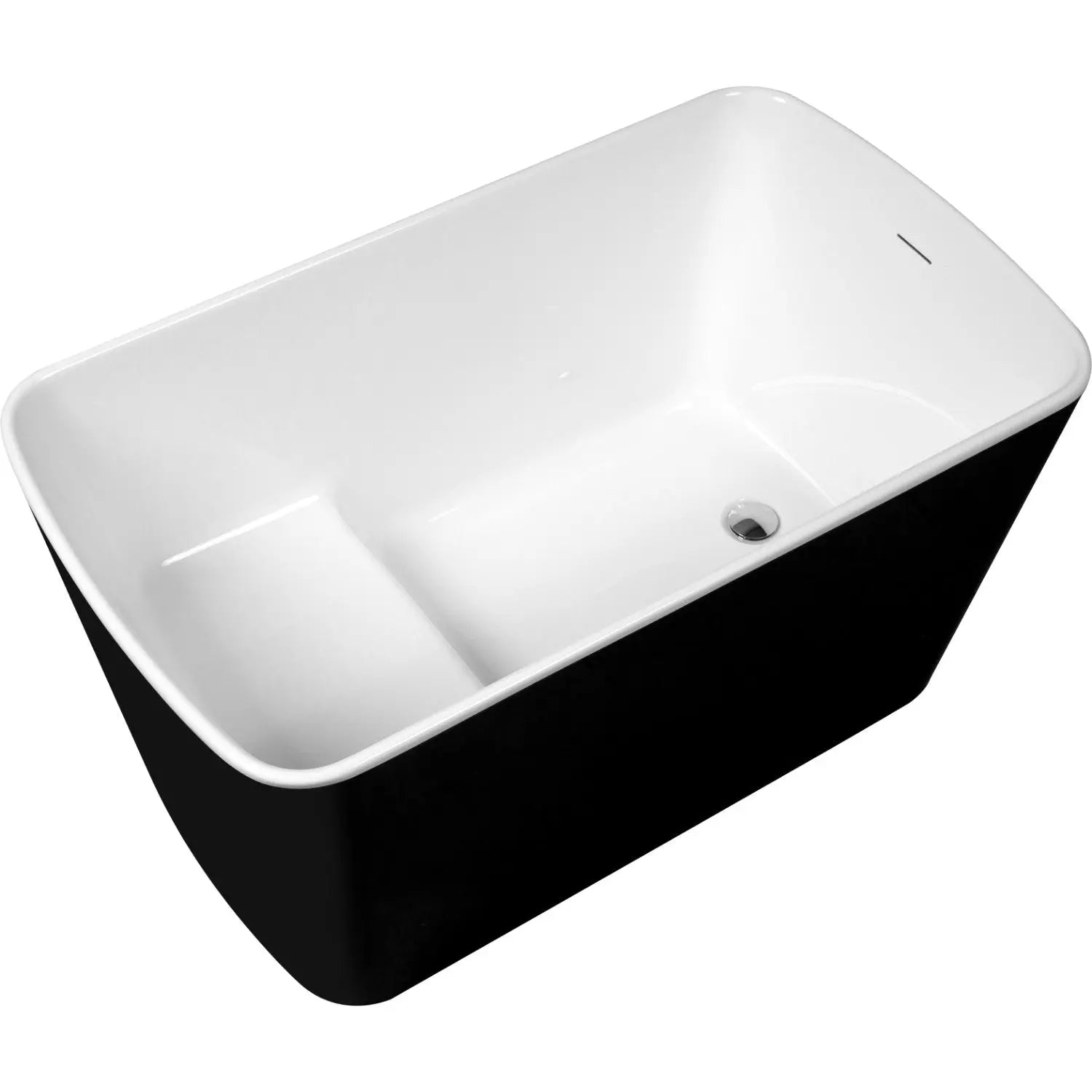 49" White Acrylic Bath Tub Homeroots Bed & Bath