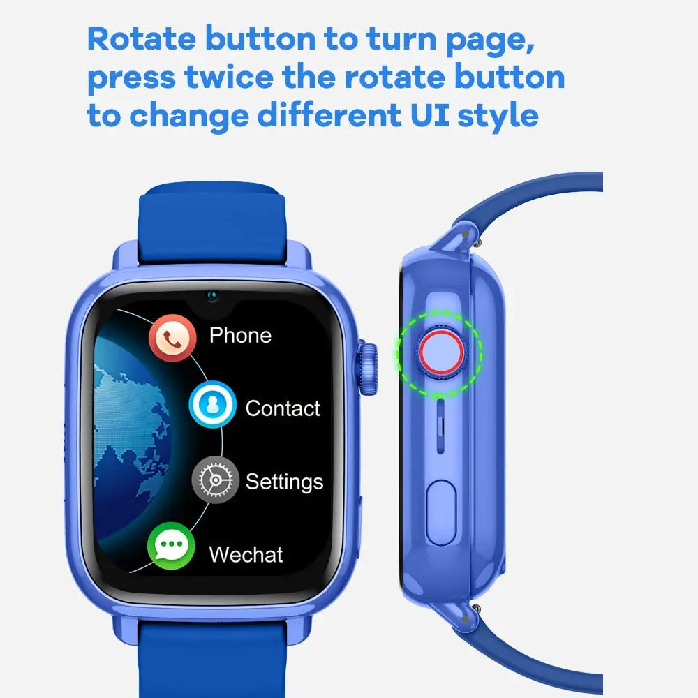 4G Smart Watch Kids GPS WIFI Video Call SOS APP Download Child Smartwatch Camera Monitor Tracker Location Phone Watch GreatEagleInc