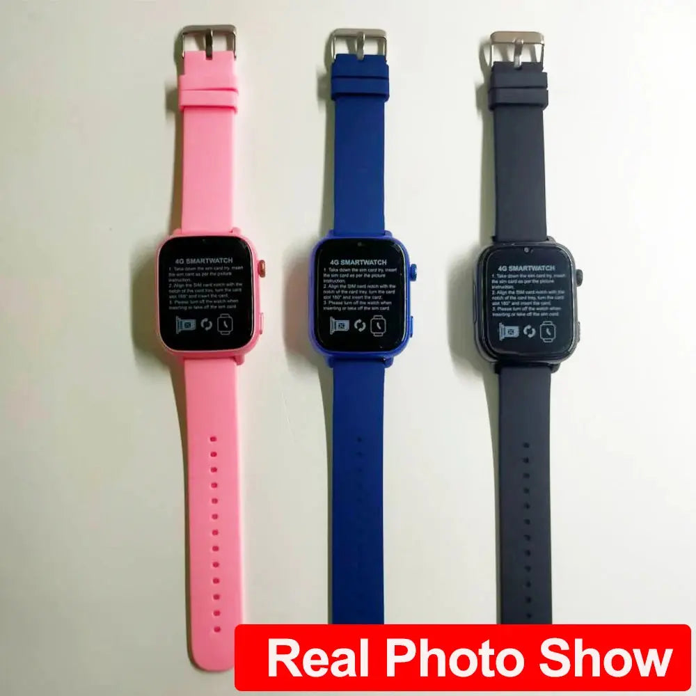 4G Smart Watch Kids GPS WIFI Video Call SOS APP Download Child Smartwatch Camera Monitor Tracker Location Phone Watch GreatEagleInc