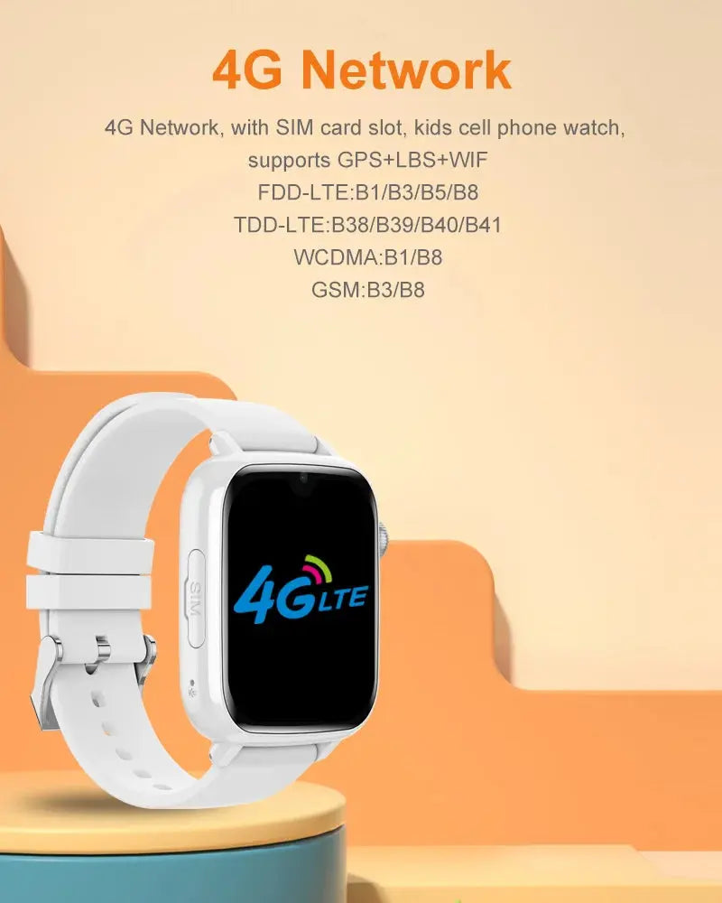 4G Smart Watch Kids GPS WIFI Video Call SOS APP Download Child Smartwatch Camera Monitor Tracker Location Phone Watch GreatEagleInc