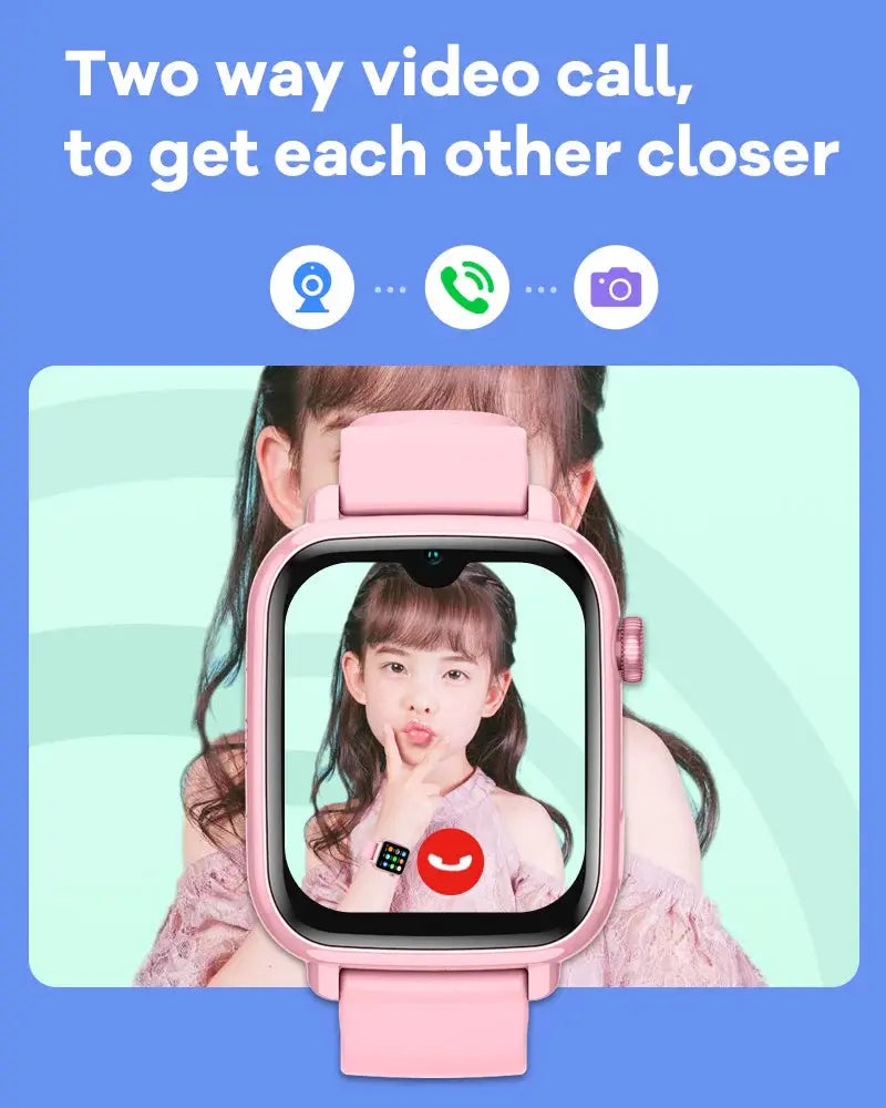 4G Smart Watch Kids GPS WIFI Video Call SOS APP Download Child Smartwatch Camera Monitor Tracker Location Phone Watch GreatEagleInc