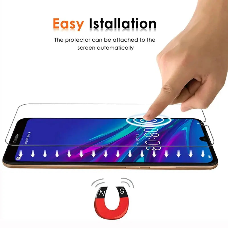 4PCS Tempered Glass for Huawei P Smart 2019 P Smart Z S 2021 Screen Protector for Huawei P30 Lite P20 Pro P40 Lite E P50 Glass GreatEagleInc