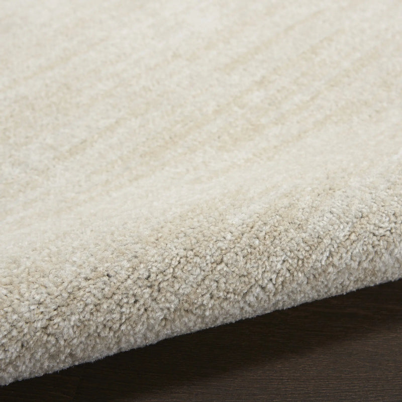 4' Beige And Ivory Round Indoor Outdoor Area Rug - GreatEagleInc
