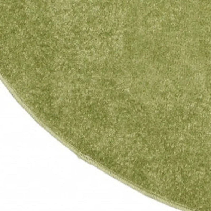 4' Green Round Indoor Outdoor Area Rug Homeroots Outdoor