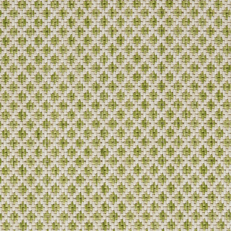 4' Ivory And Green Square Geometric Indoor Outdoor Area Rug Homeroots Outdoor