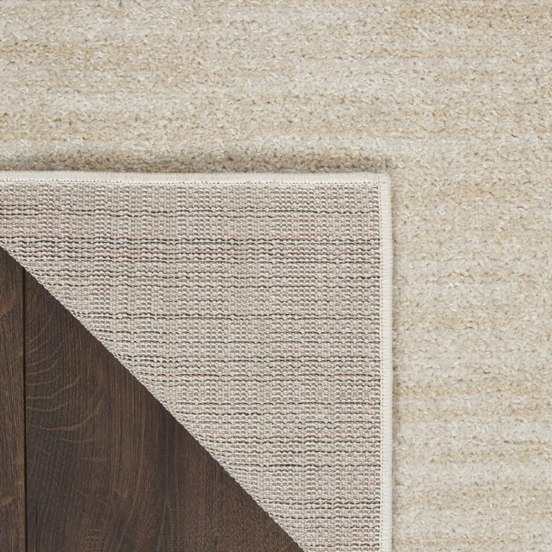 4' Runner Beige And Ivory Indoor Outdoor Runner Rug - GreatEagleInc