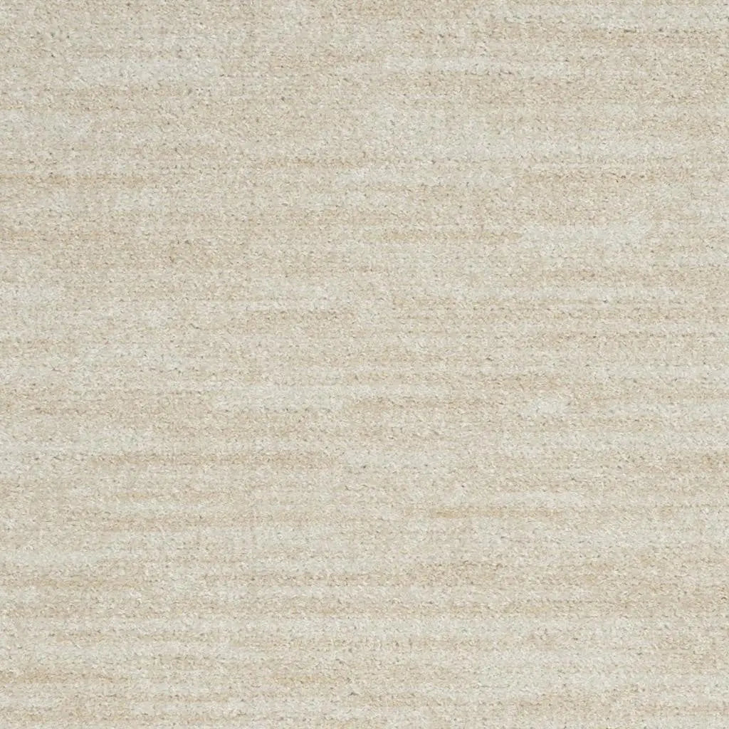 4' Runner Beige And Ivory Indoor Outdoor Runner Rug - GreatEagleInc