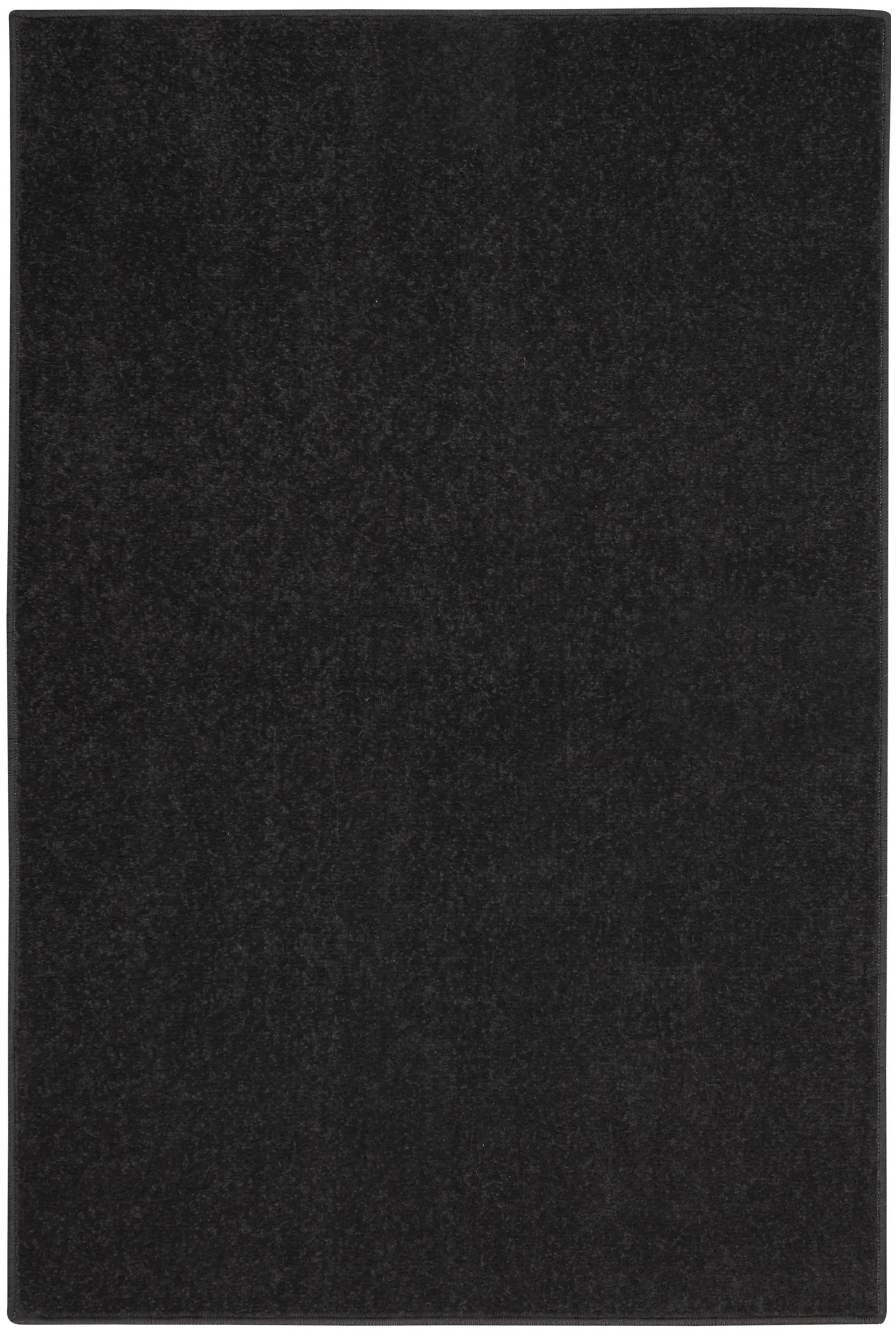 4' Runner Black Indoor Outdoor Runner Rug Homeroots Outdoor