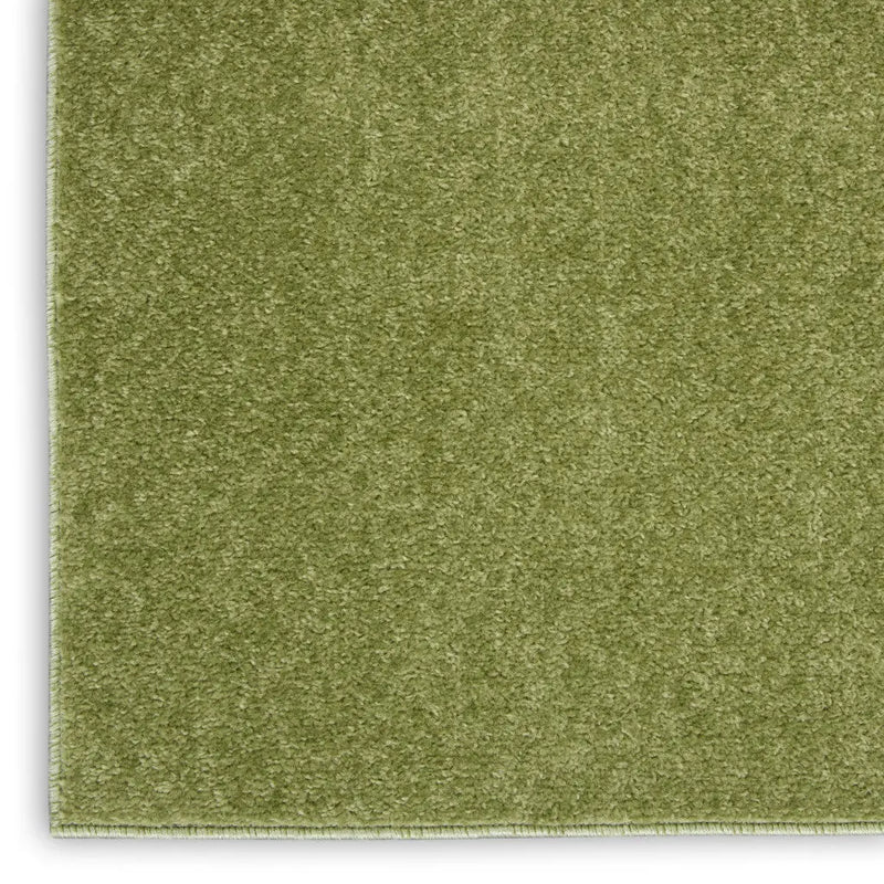 4' Runner Green Indoor Outdoor Runner Rug Homeroots Outdoor