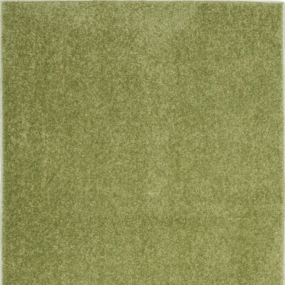 4' Runner Green Indoor Outdoor Runner Rug Homeroots Outdoor