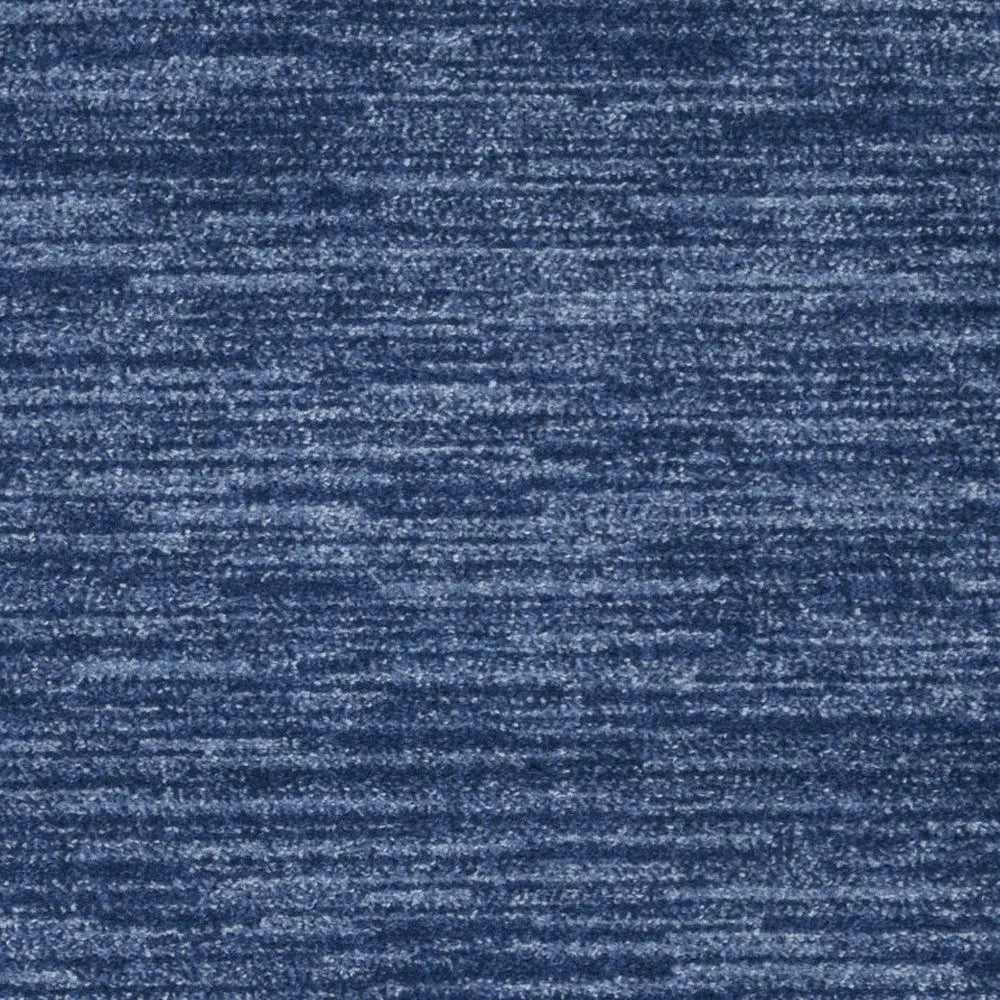 4' Runner Navy Blue Indoor Outdoor Runner Rug - GreatEagleInc
