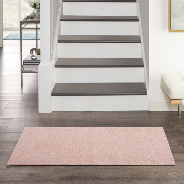 4' Runner Pink Indoor Outdoor Runner Rug - GreatEagleInc