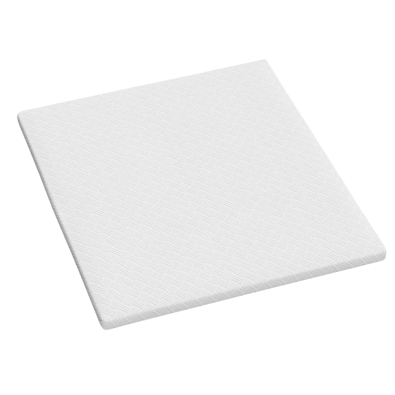 4" White Memory Foam Extra-long Twin Mattress Topper Homeroots Bed & Bath