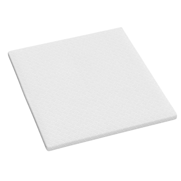 4" White Memory Foam Queen Mattress Topper Homeroots Bed & Bath