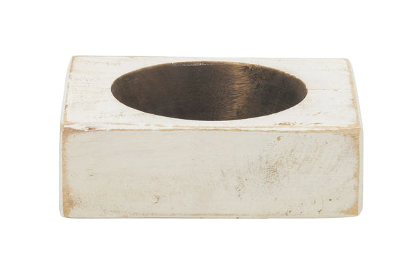 4" Wide Pillar Tabletop Pillar Candle Holder Homeroots Home Decor
