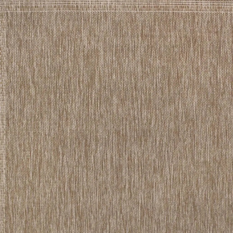 4' X 6' Beige And Cream Indoor Outdoor Area Rug Homeroots Outdoor