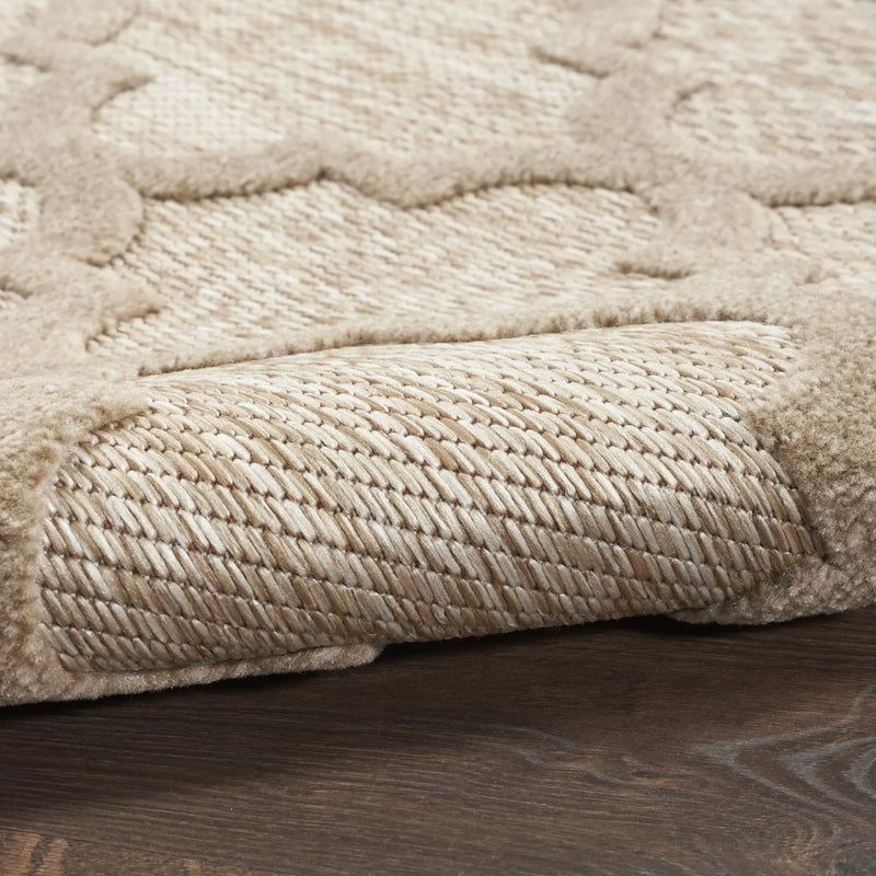 4' X 6' Beige Indoor Outdoor Area Rug Homeroots Outdoor