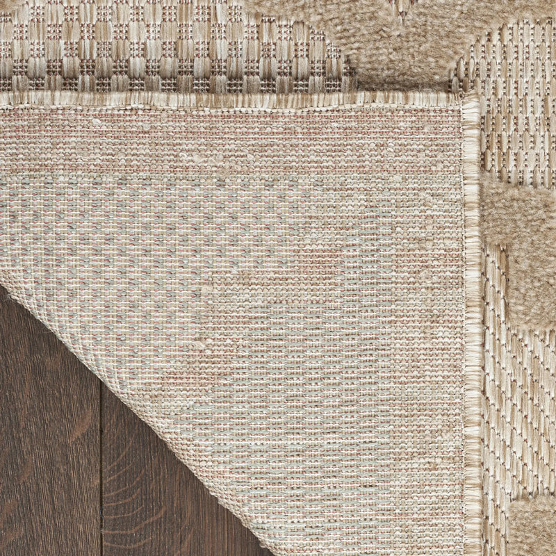 4' X 6' Beige Indoor Outdoor Area Rug Homeroots Outdoor
