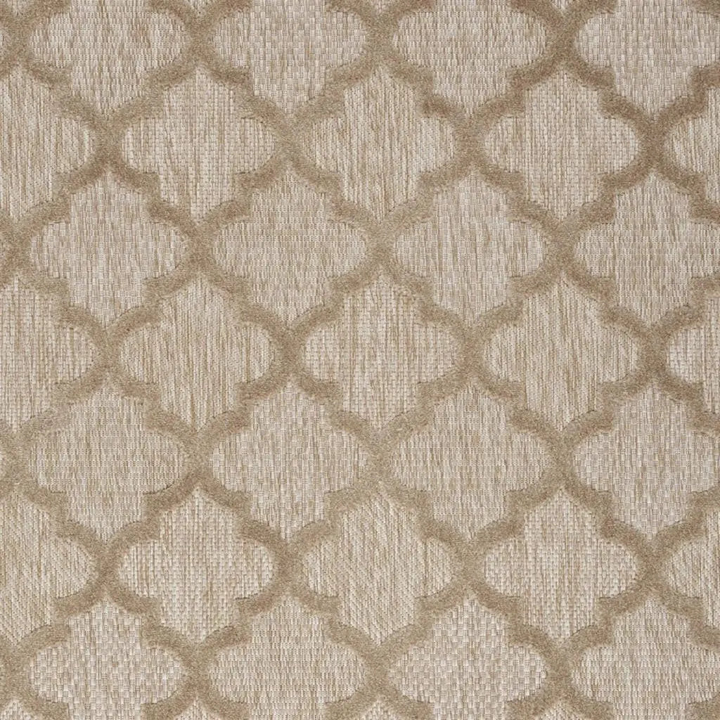 4' X 6' Beige Indoor Outdoor Area Rug Homeroots Outdoor