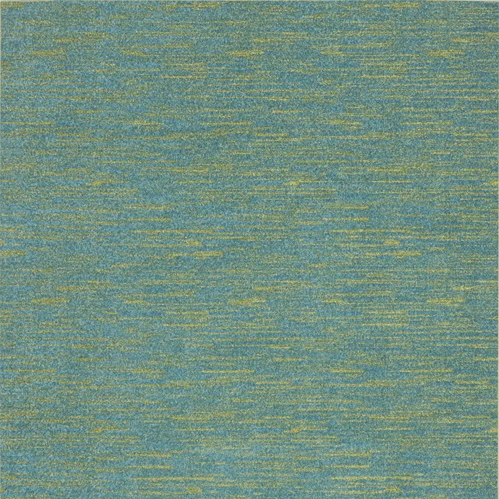 4' X 6' Blue And Green Indoor Outdoor Area Rug Homeroots Outdoor