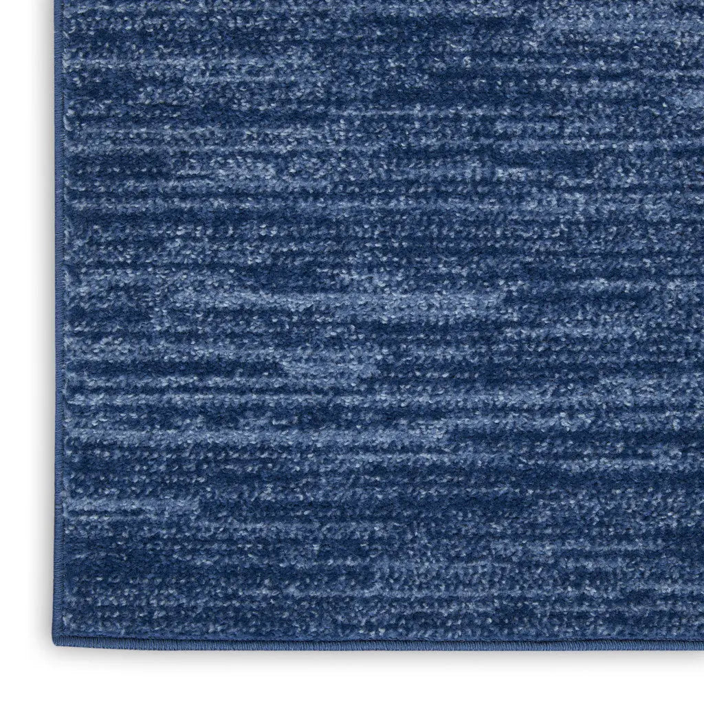 4' X 6' Blue Indoor Outdoor Area Rug - GreatEagleInc