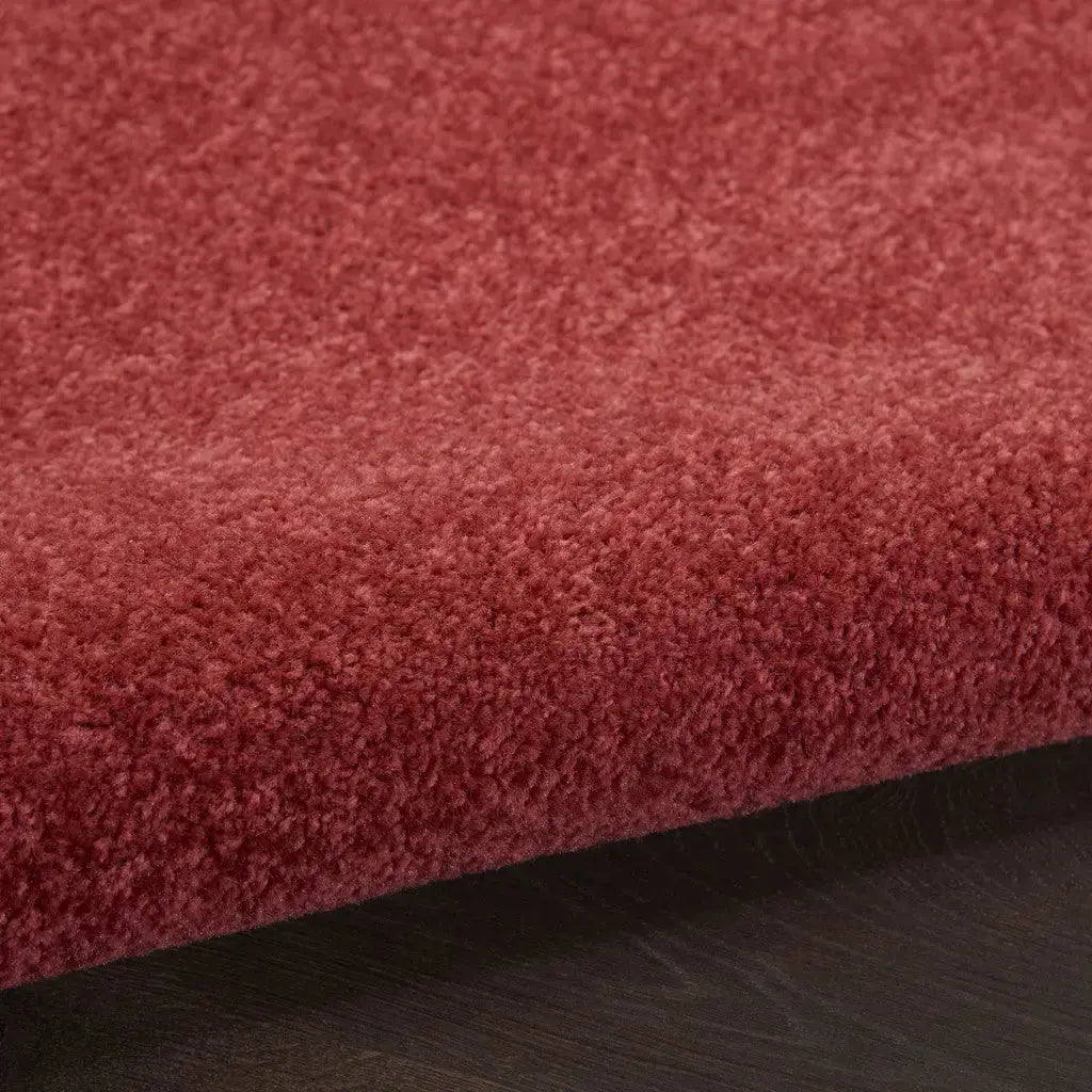 4' X 6' Brick Red Stain Resistant Indoor Outdoor Area Rug Homeroots Outdoor