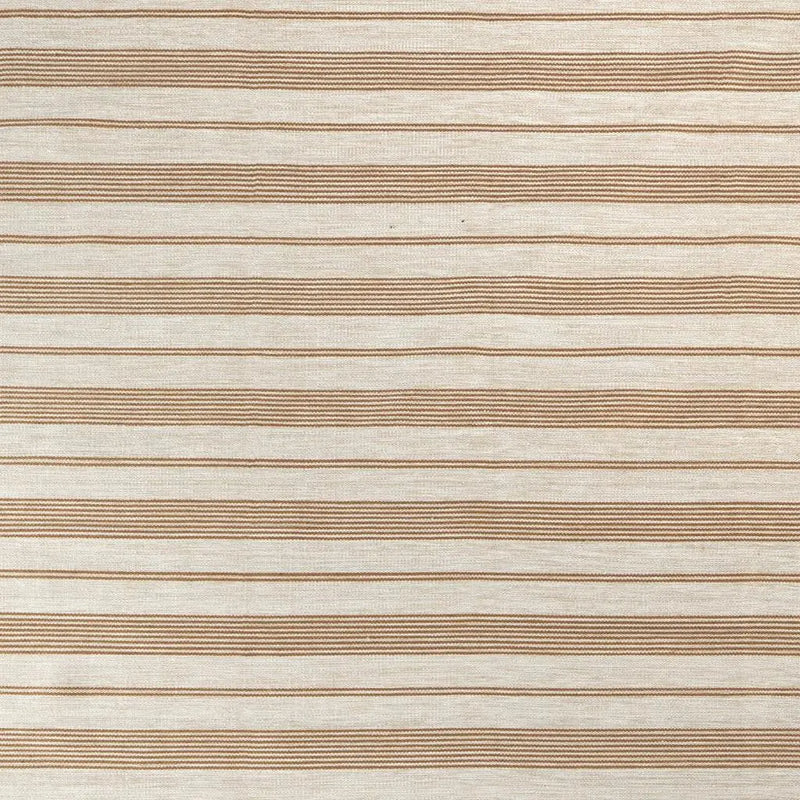 4' X 6' Brown and Ivory Striped Hand Woven Area Rug Homeroots Outdoor