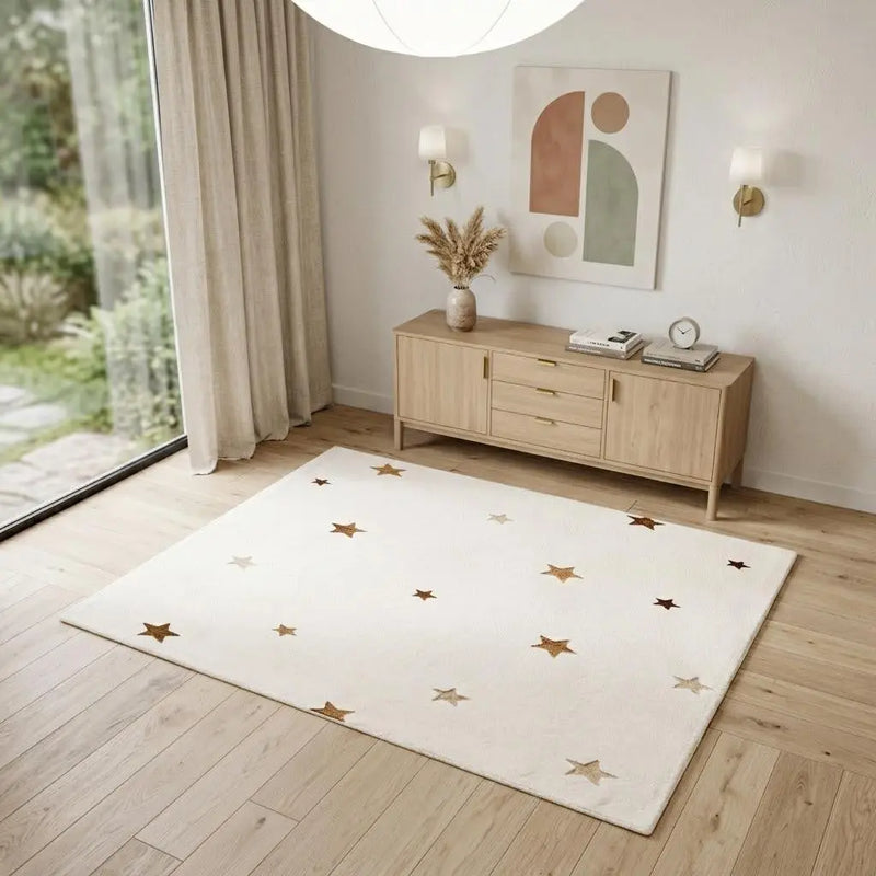 4' X 6' Cream Abstract Area Rug Homeroots Home Decor