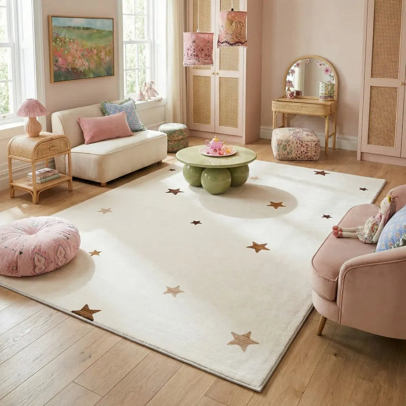 4' X 6' Cream Abstract Area Rug Homeroots Home Decor