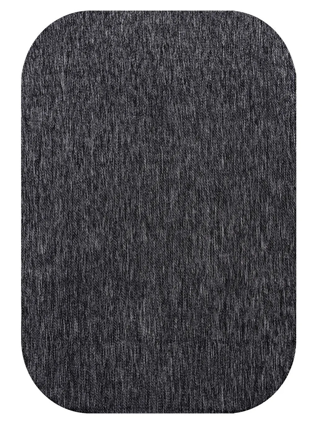 4' X 6' Dark Gray Indoor Outdoor Area Rug Homeroots Outdoor