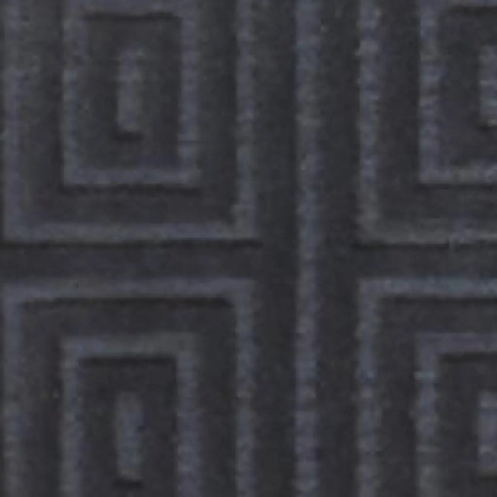 4' X 6' Gray And Black Wool Geometric Hand Knotted Area Rug Homeroots Home Decor